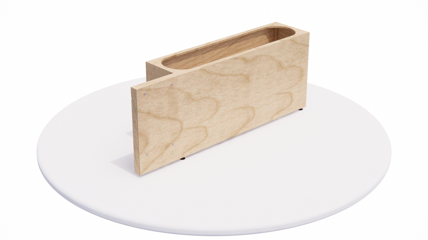 2. Planter Corner Module - 8' x 46" x 30"h
