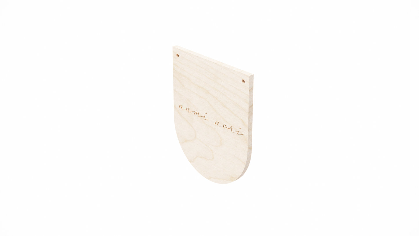 Plywood Hanging Sign